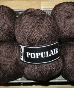 Populair, donker bruin