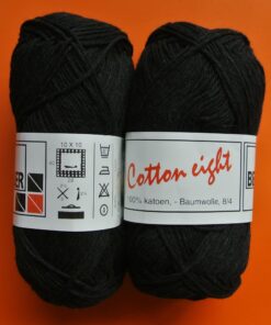 Cotton eight, katoen garen, zwart