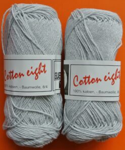 Cotton eight, katoen garen, grijs