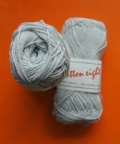 Cotton eight, katoen garen, grijs
