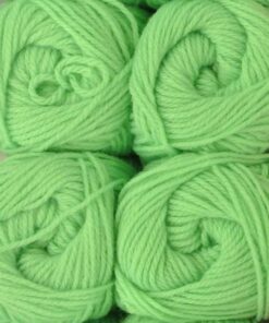 Acryl garen, fel groen, 50 grams
