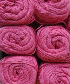 Cotton eight 332, katoen garen, roze
