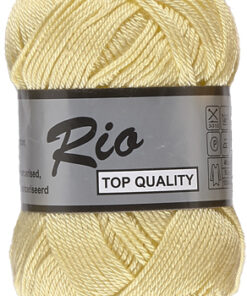 Rio, katoen garen, zacht geel, 510 - Afbeelding 2