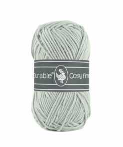 Durable Cosy Fine, zilver grijs, 2228