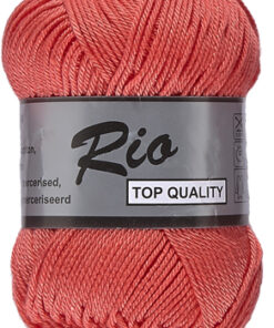 Rio, katoen garen, donker zalm, 720 - Afbeelding 2