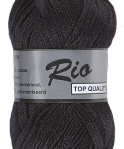 Rio, katoen garen, zwart, 001 - Afbeelding 2