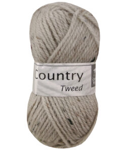 country tweed beige garen acyl en wol