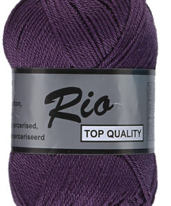 Rio, katoengaren, paars 064 - Afbeelding 2