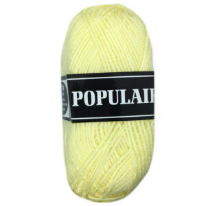 populair 28 zacht geel acryl garen