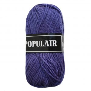 populair acryl garen paars nr 68