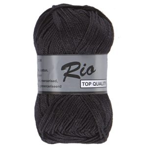 rio-zwart-001 katoen garen