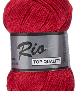 Rio, katoengaren, rood, 043 - Afbeelding 2
