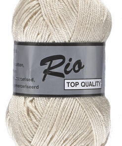 Rio, katoengaren, licht beige, 016 - Afbeelding 2