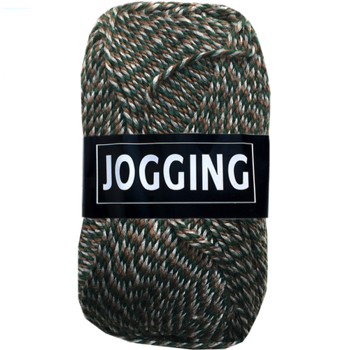 jogging groen bruin wit 490 sokkenwol