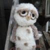 69043-Funny Furry Owl Soft lichtbruin