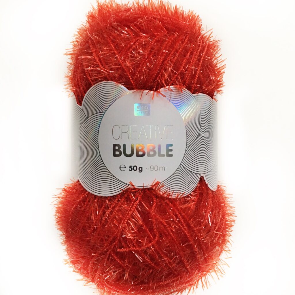 creative bubble garen rood
