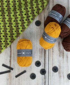 cluster-v-stitch-shawl voorbeeld gehaakt