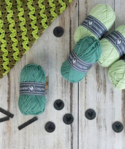 cluster-v-stitch-shawl voorbeeld gehaakt 3