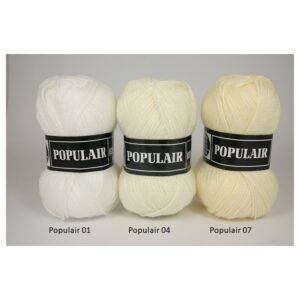 populair 04 gebroken wit acrylgaren