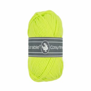 Durable Cosy Fine neon yellow, nr 1645