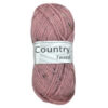 country tweed roze wol en acryl garen