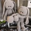Haakpakket XXL Funny Bunny Basic taupe