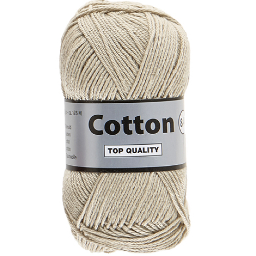 dunne katoengaren Cotton eight beige 791
