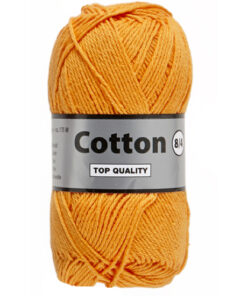 Cotton eight oranje 041, katoen garen