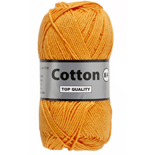 Cotton eight oranje 041, katoen garen