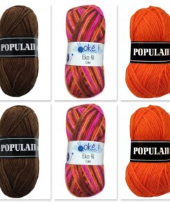 kleuren combinaties met acryl garen