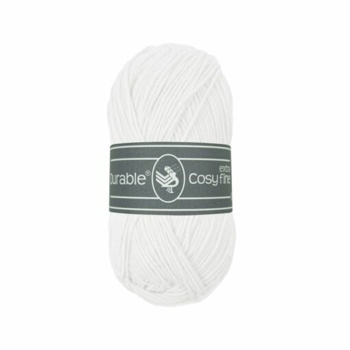 Durable Cosy extra Fine white, nr 310