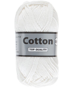 Cotton eight gebroken wit 844, katoen garen