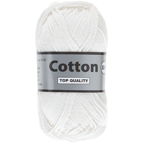 Cotton eight gebroken wit 844, katoen garen