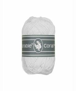 Durable Coral mini white 310 - katoen garen