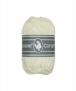 Durable Coral mini ivory 326 - katoen garen