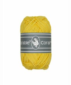 Durable Coral mini bright yellow 2180 - katoen garen