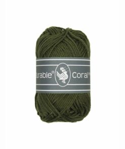 Durable Coral mini dark olive 2149 - katoen garen