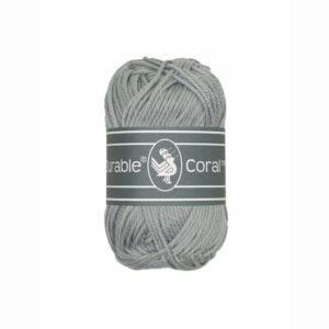 Durable Coral mini light grey 2232 - katoen garen