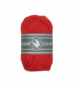 Durable Coral mini red 316 - katoen garen