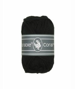 Durable Coral mini black 325 - katoen garen