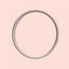 witte metalen ring rond van 10 cm tot en met 45 cm