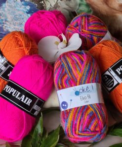 sfeerfoto kleurencombi fel roze oranje