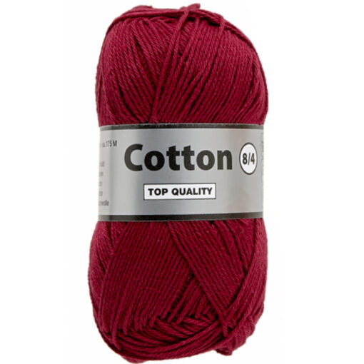 Cotton eight bordeaux 848, katoen garen