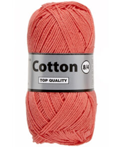 Cotton eight koraal rood 720, katoen garen