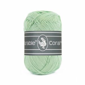 Durable Coral mini mint 2137 - katoen garen