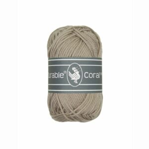 Durable Coral mini taupe 340 - katoen garen
