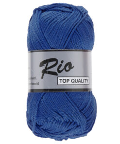 Rio, katoengaren, blauw 837