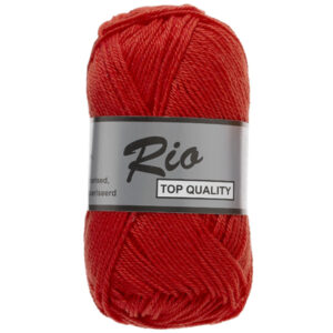 Rio, katoengaren, tomaat rood 044