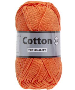 Cotton eight oranje 028, katoen garen