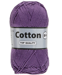 Cotton eight paars 849, katoen garen